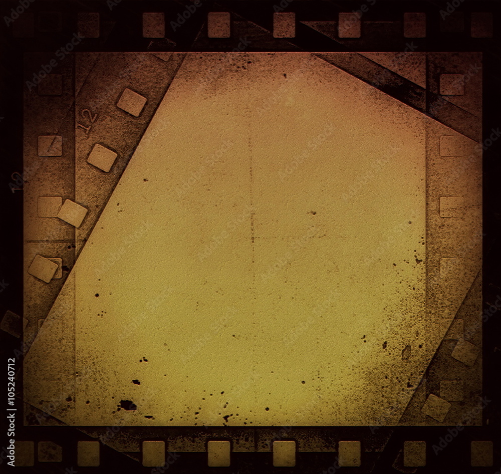 Obraz premium grunge film strip background