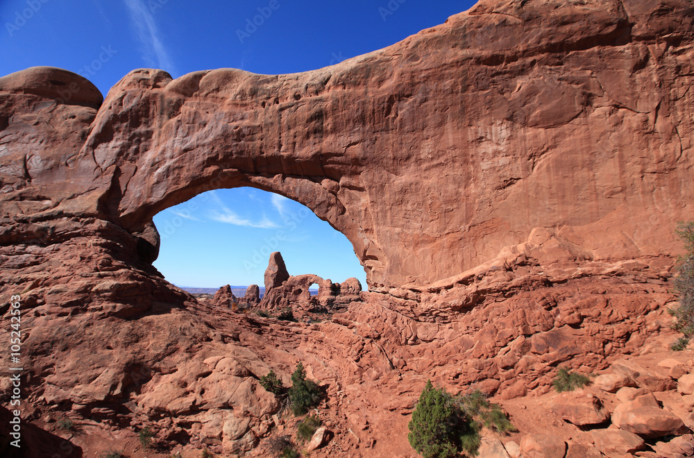North and South Window Arches, Arches National Park