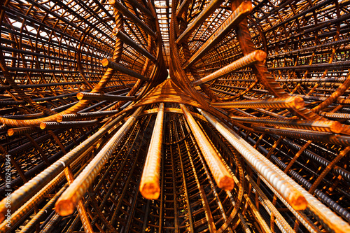 Steel bars construction