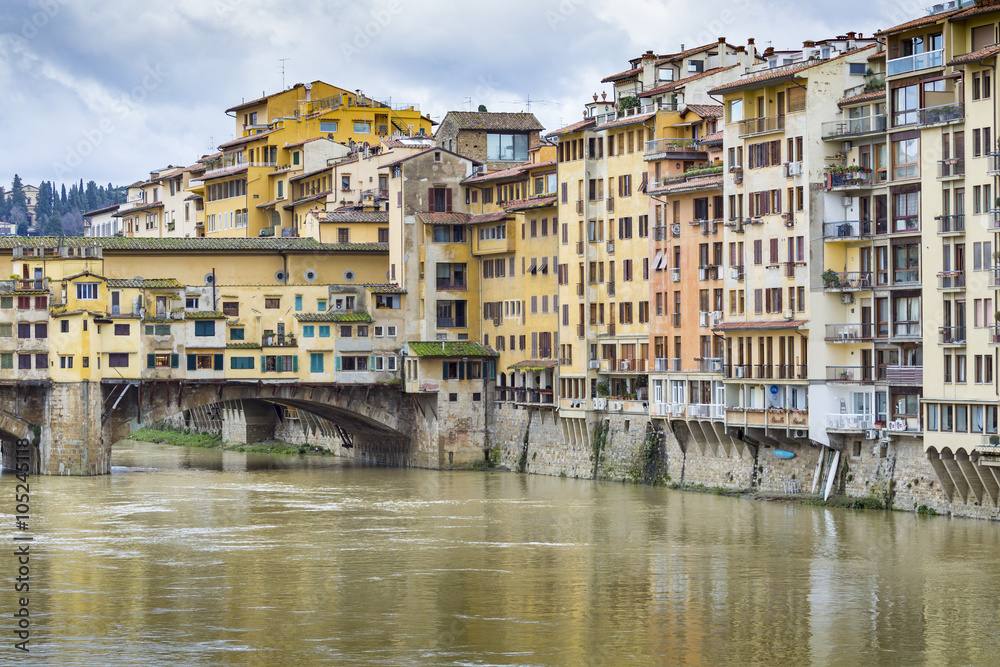 FLORENCE, ITALY - 07 MARCH, 2016: Ponte Vecchio, Florence, Italy