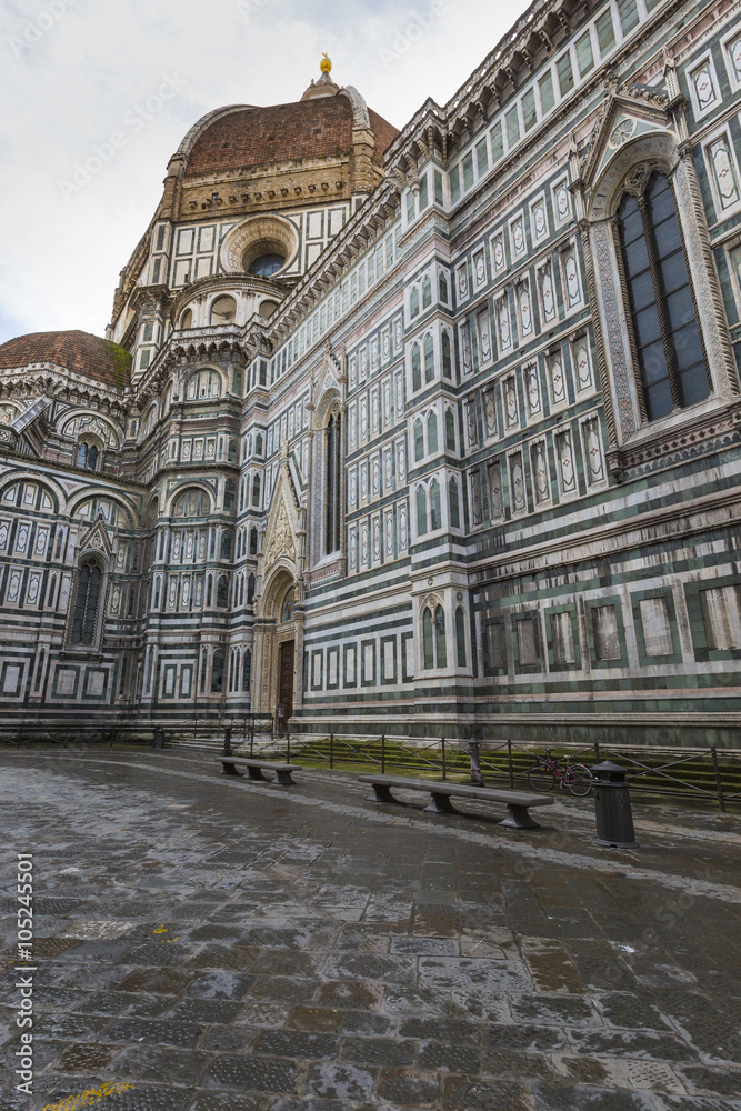 The Cathedral of Saint Mary of the Flower (Florence Cathedral) a