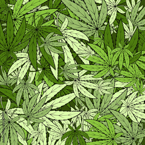 Marijuana background EPS 10