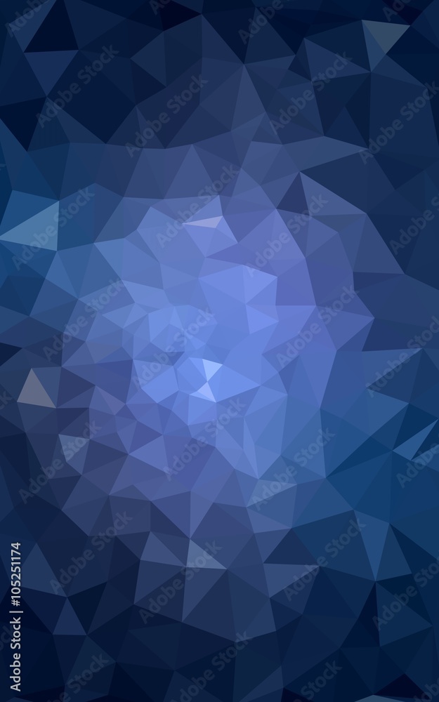 Obraz premium Dark purple polygonal design pattern, which consist of triangles and gradient in origami style.