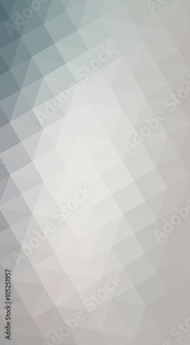 Gray polygonal design illustration, which consist of triangles a
