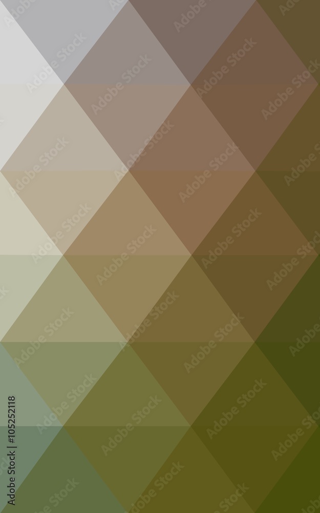 Fototapeta premium Multicolor red, green polygonal design pattern, which consist of triangles and gradient in origami style.