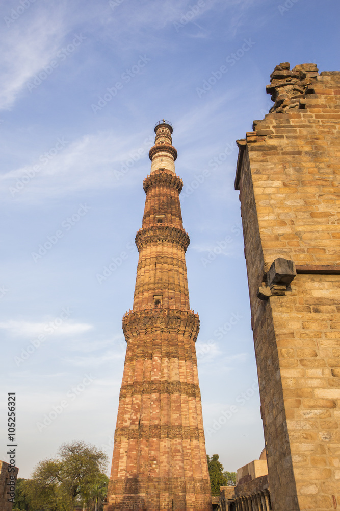 high minaret tower