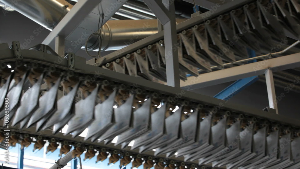 printing paper and newspaper, conveyor belts in different directions printing paper and newspaper, conveyor belts in different directions