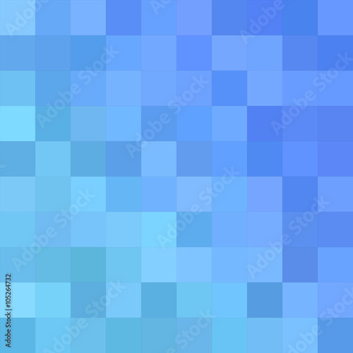 Light bluer square mosaic vector background