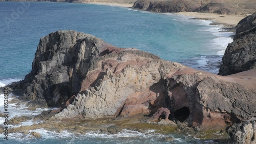 plage de Papagayo aux canaries photo