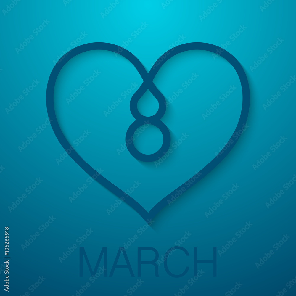 Trendy Design Template. Womens day Trendy Design Template. Womens day