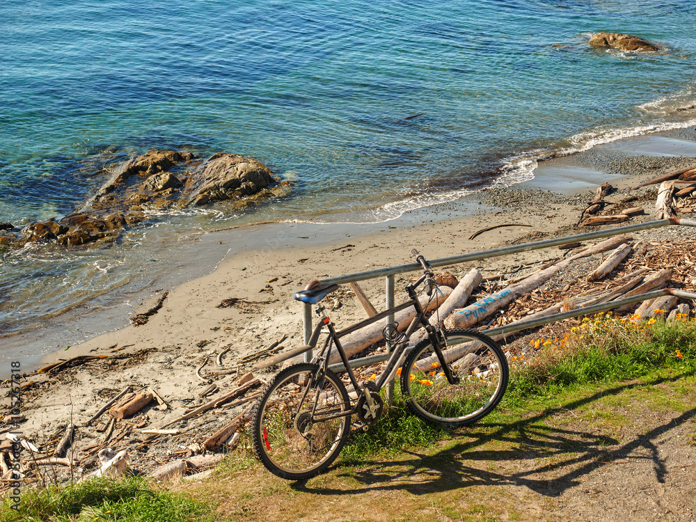 Bike at the beach