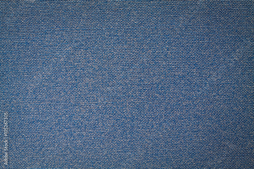 Blue fabric texture pattern background.