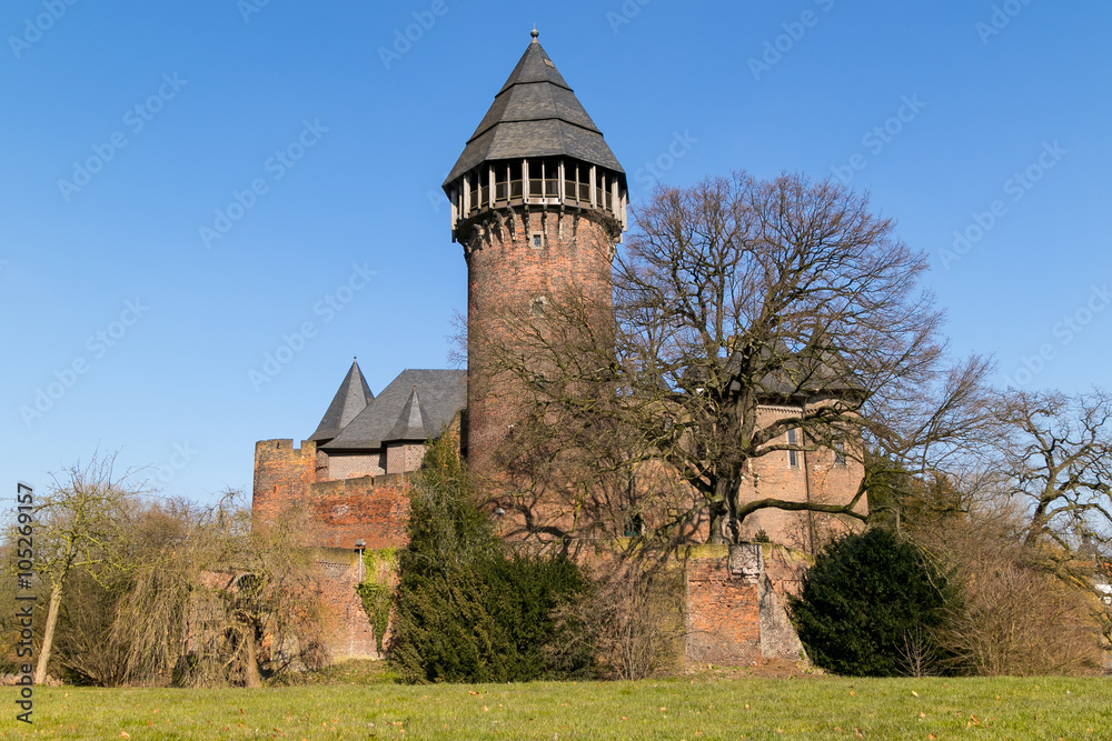 Fototapeta premium Aussenansicht von Burg Linn