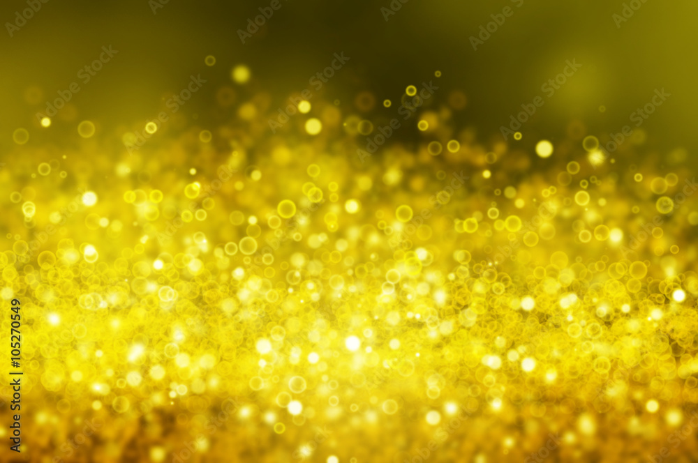 Golden glitter background. Golden glitter background.