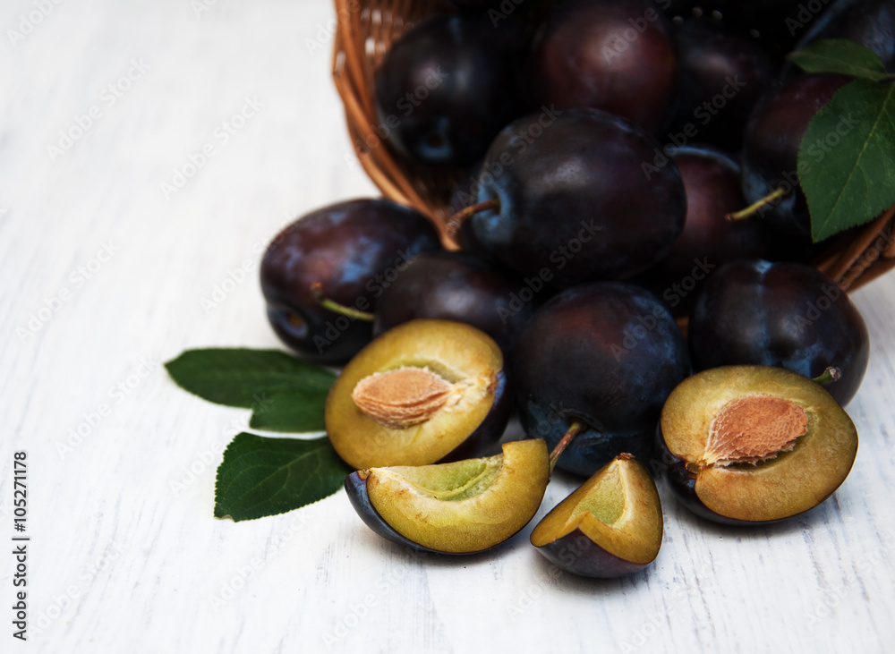 Fototapeta premium sweet plums