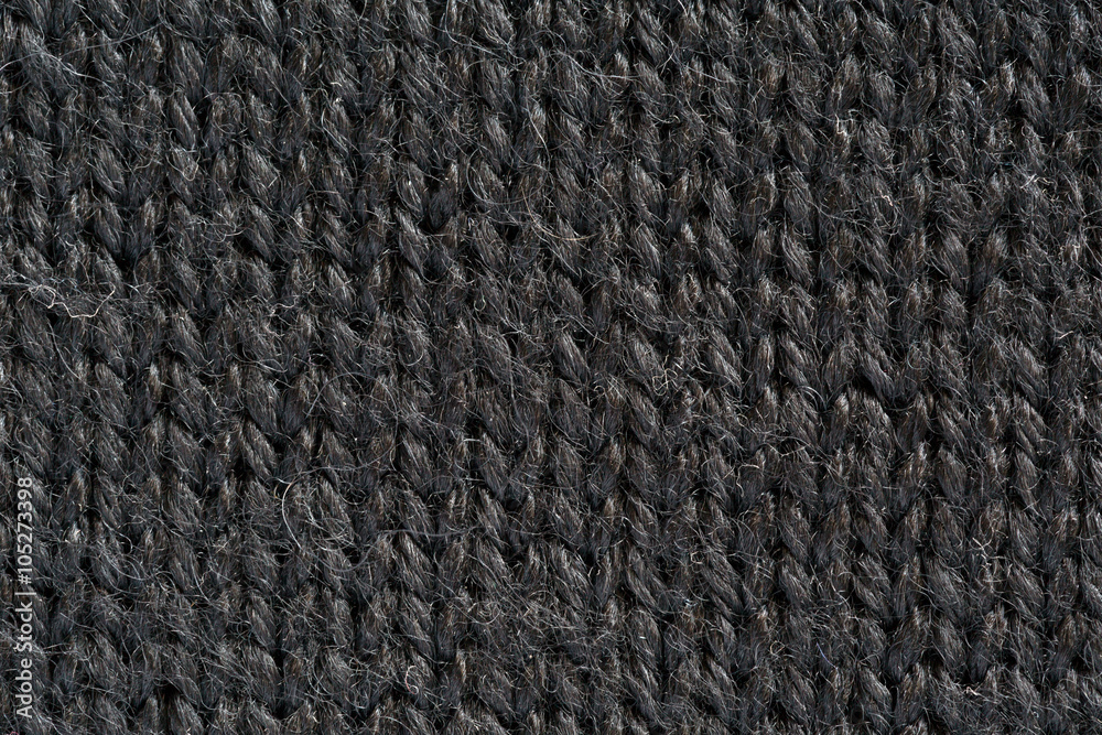 Dark Grey Wool Texture close up vertical Direction of Threads Dark Grey Wool Texture close up vertical Direction of Threads