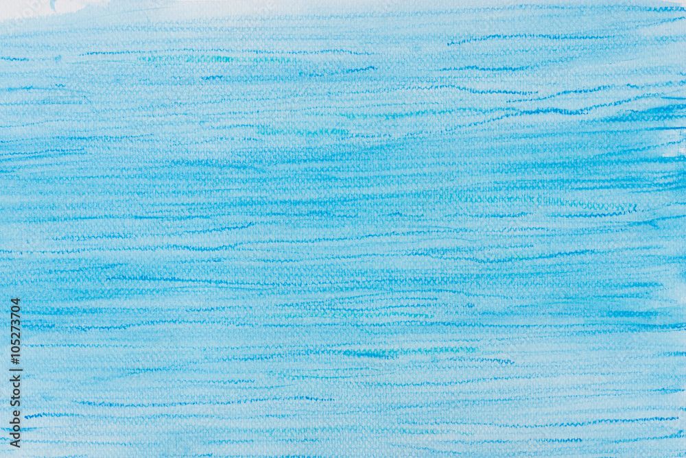 watercolor blue crayon background