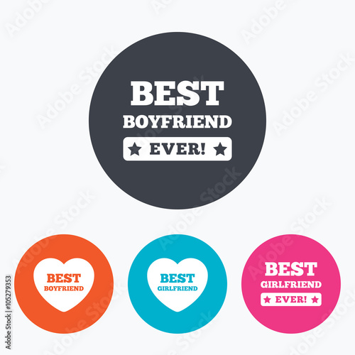 Best boyfriend and girlfriend icons.
