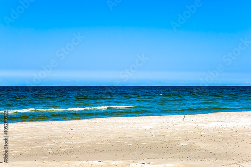 Beautiful sea beach landscape