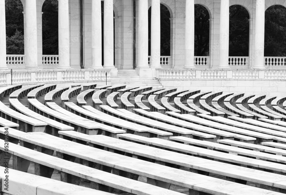 Fototapeta premium Black and White Pillars