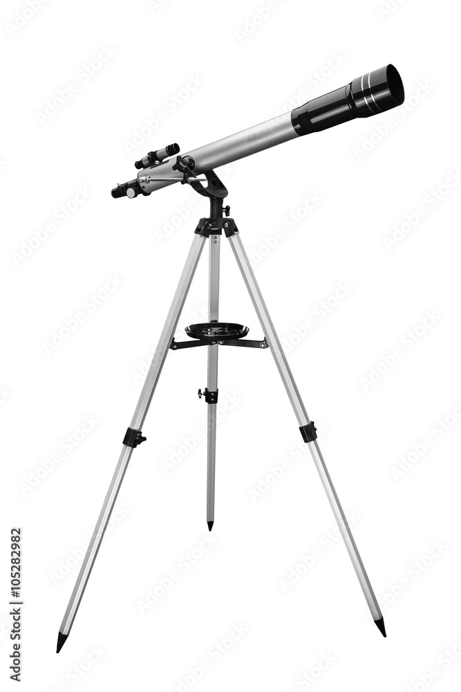 Telescope isolated on a white background
Telescope isolated on a white background