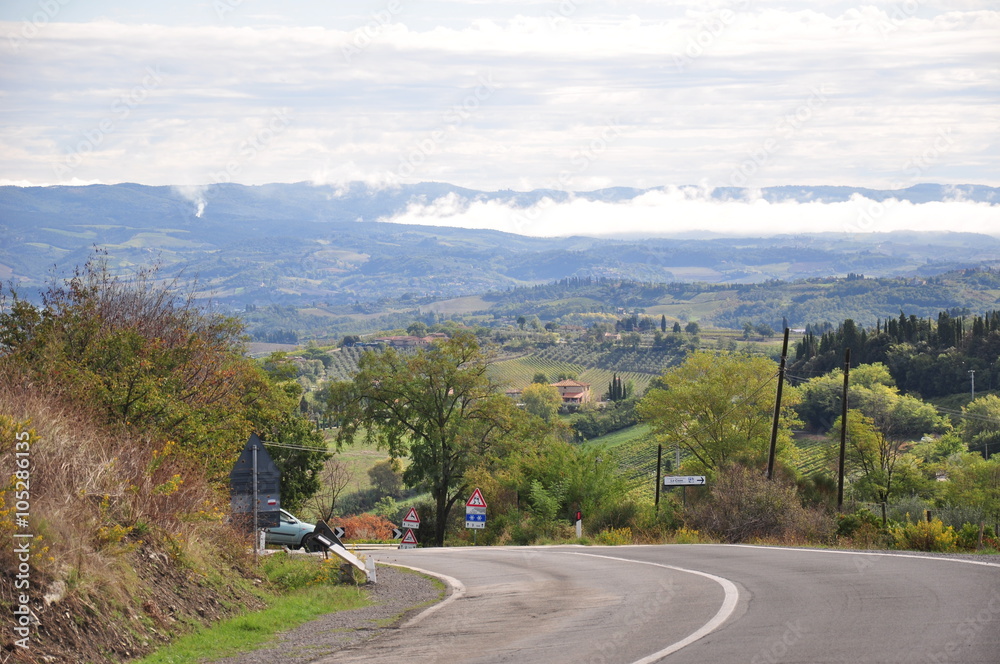 Fototapeta premium Toskania