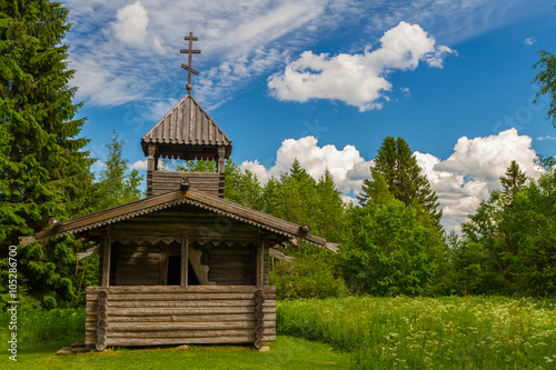 Small wooden chapel, Finland