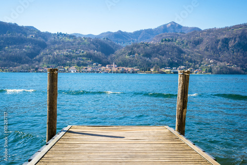 Fototapeta Naklejka Na Ścianę i Meble -  Lake Orta in northern Italy, lakes district