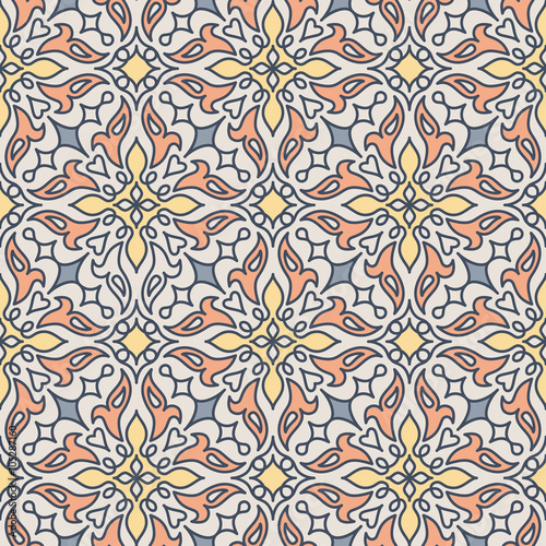 Arabic vector seamless pattern, tiling.