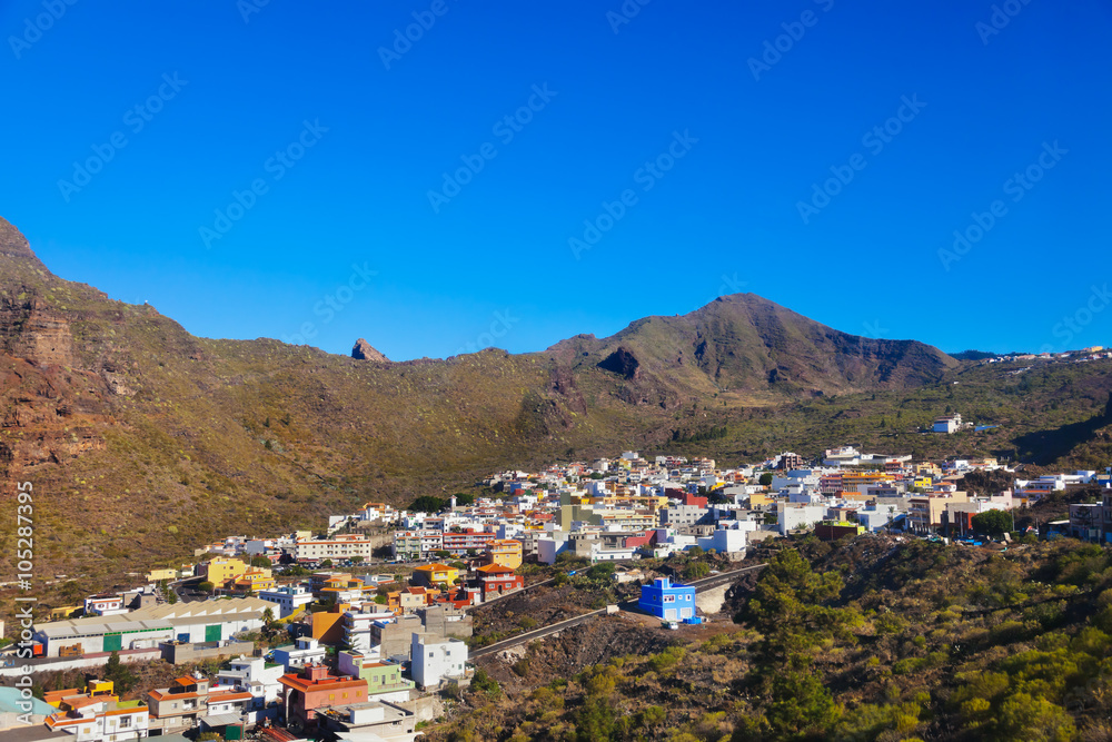 Village in Tenerife island - Canary