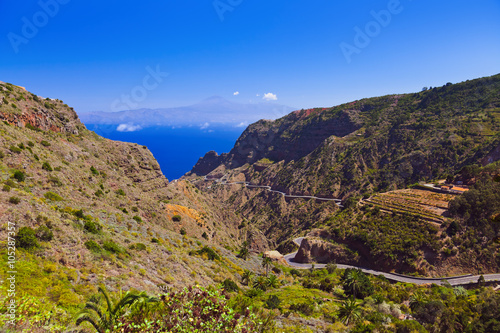 Road in La Gomera island - Canary © Nikolai Sorokin
