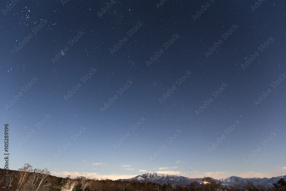 Fototapeta premium Starry sky