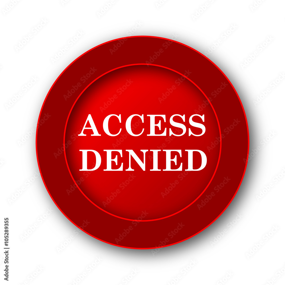 Access denied icon Access denied icon