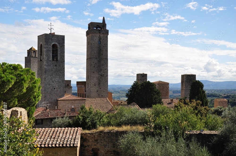 Naklejka premium Toskania