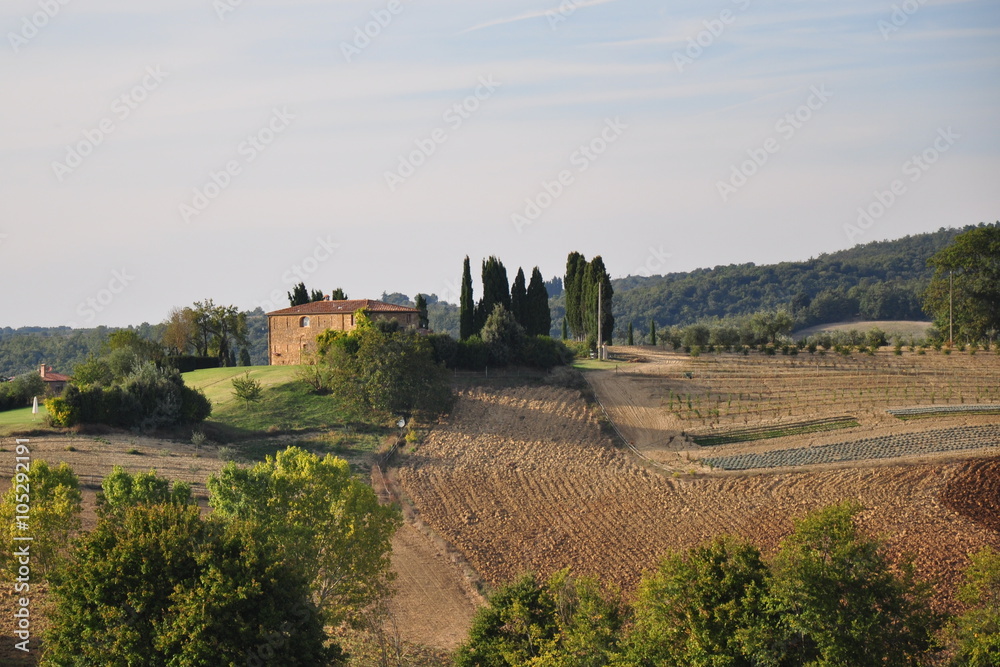 Naklejka premium Toskania