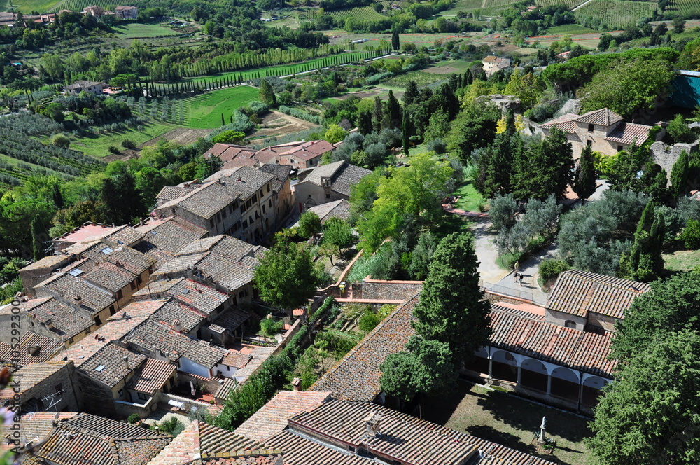 Naklejka premium Toskania