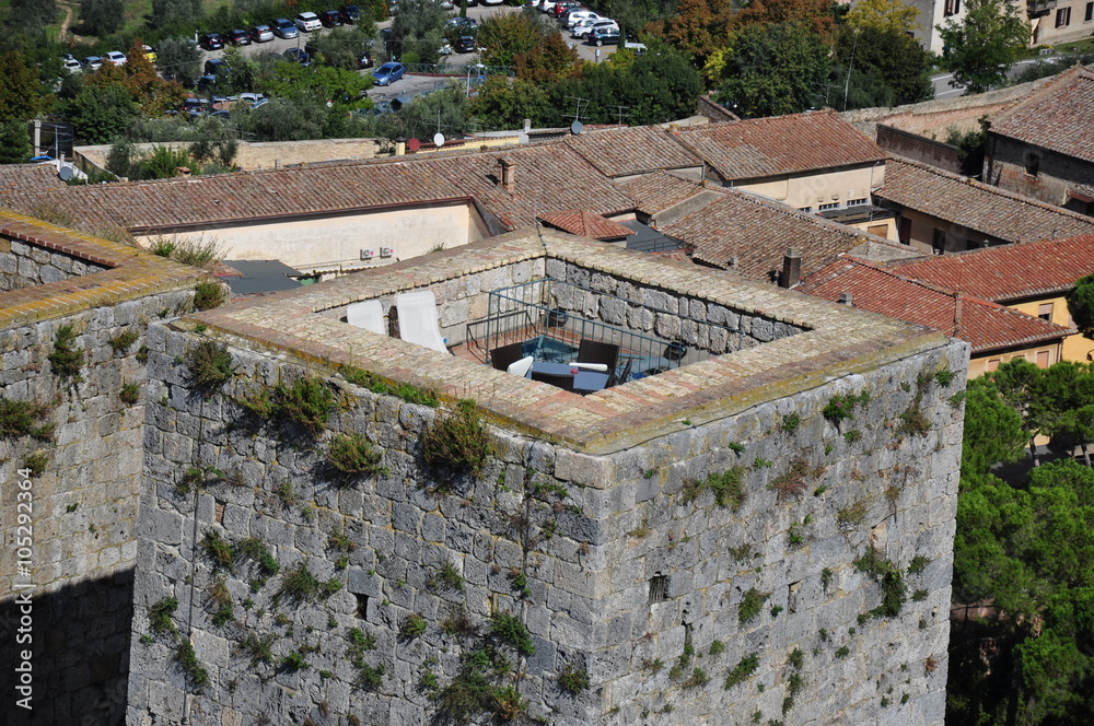 Naklejka premium Toskania