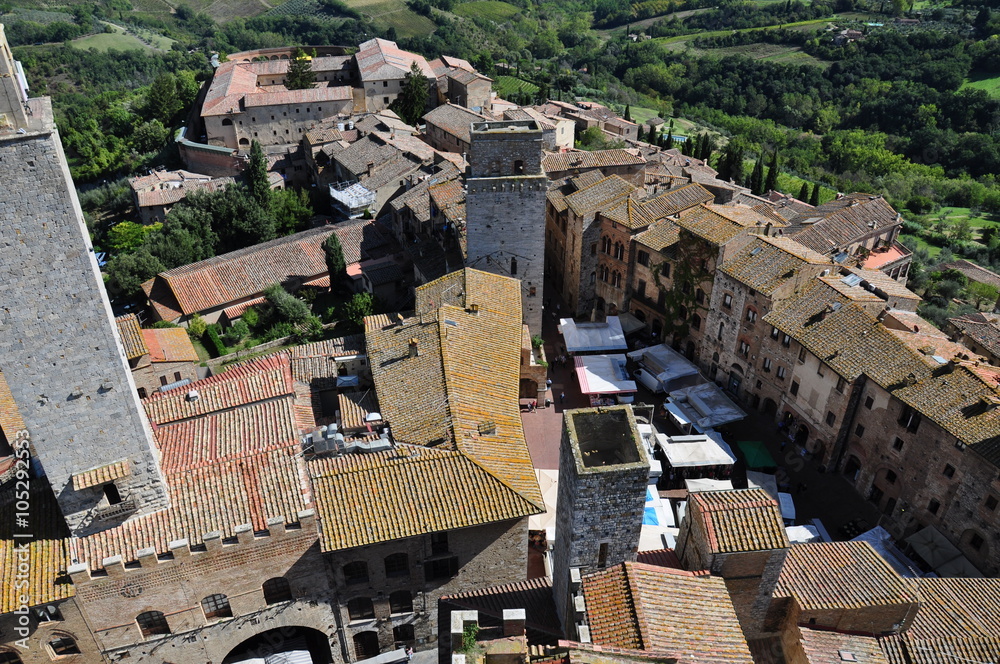 Fototapeta premium Toskania