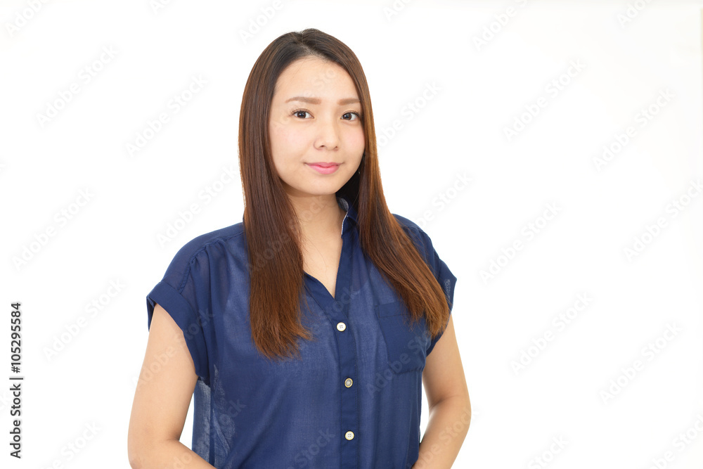 笑顔の女性 笑顔の女性