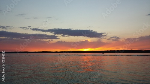 Green Lake sunset