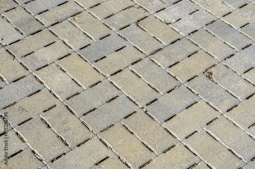 Concrete Detailed Walkway in Mosaic Pattern