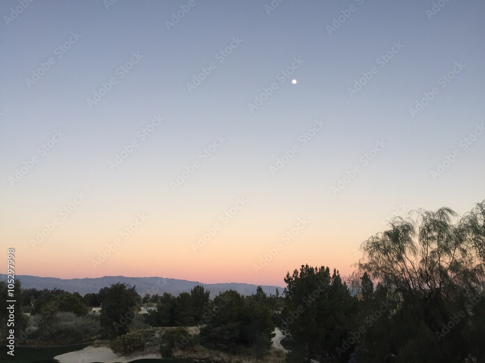 a californian moonrise 