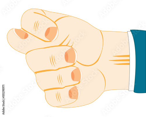 Hand showing fig