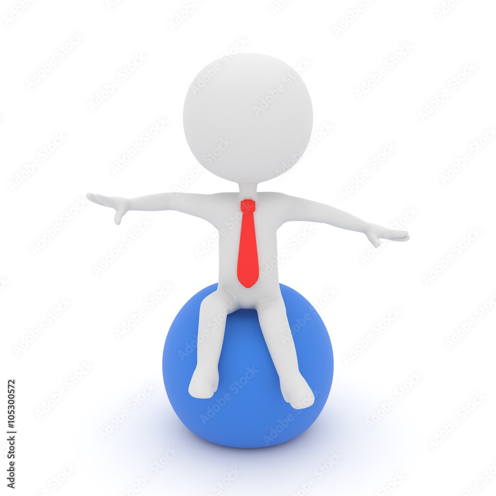 健康管理のイラストCG