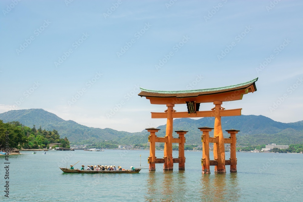 Fototapeta premium Aki's Miyajima Itsukushima Shrine