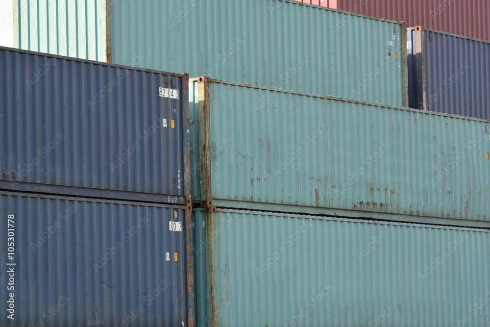 Fototapeta premium Frachtcontainer