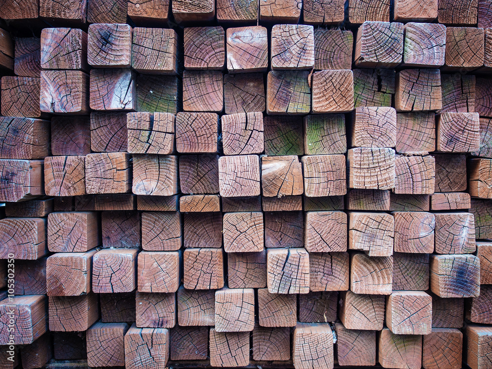 Section Square wood Section Square wood