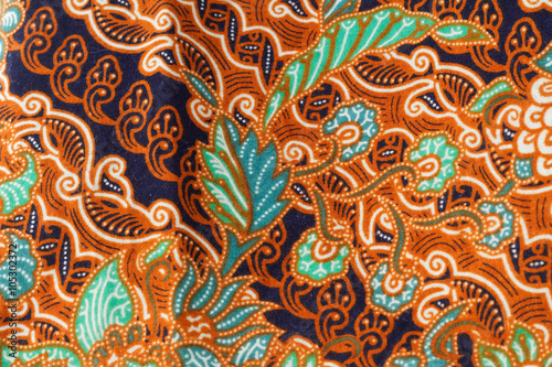 Beautiful art of Malaysian and Indonesian Batik 