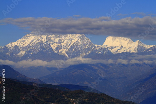 View of the Himalaya