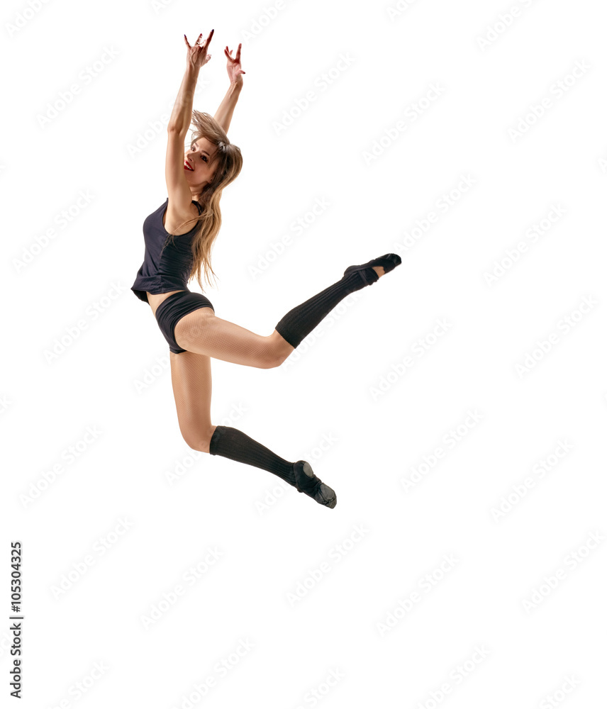 girl dancer levitation